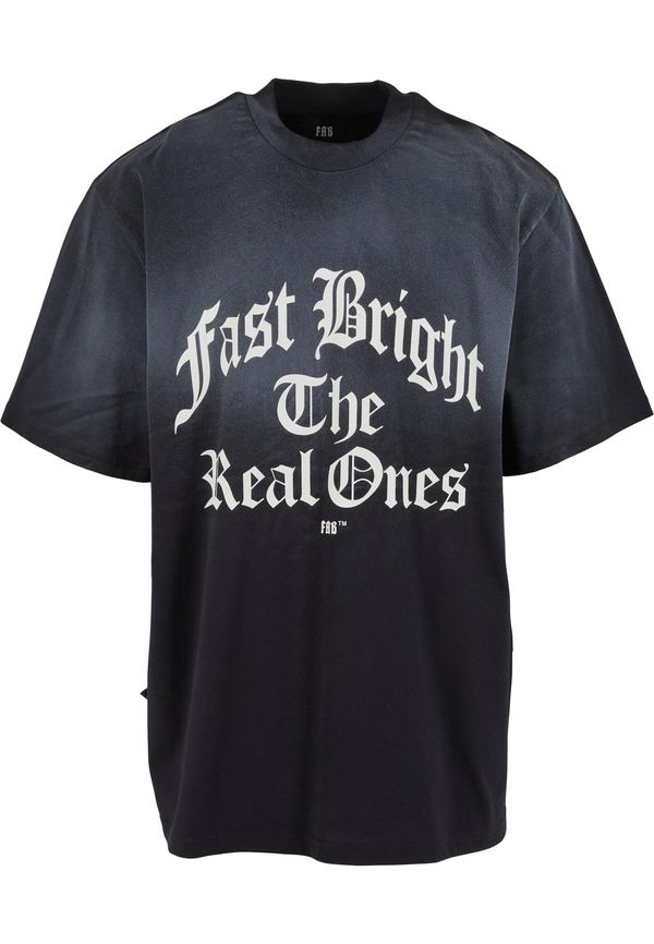 Fast & Bright Fast & Bright Majica 'Fast and Bright'  črna / bela
