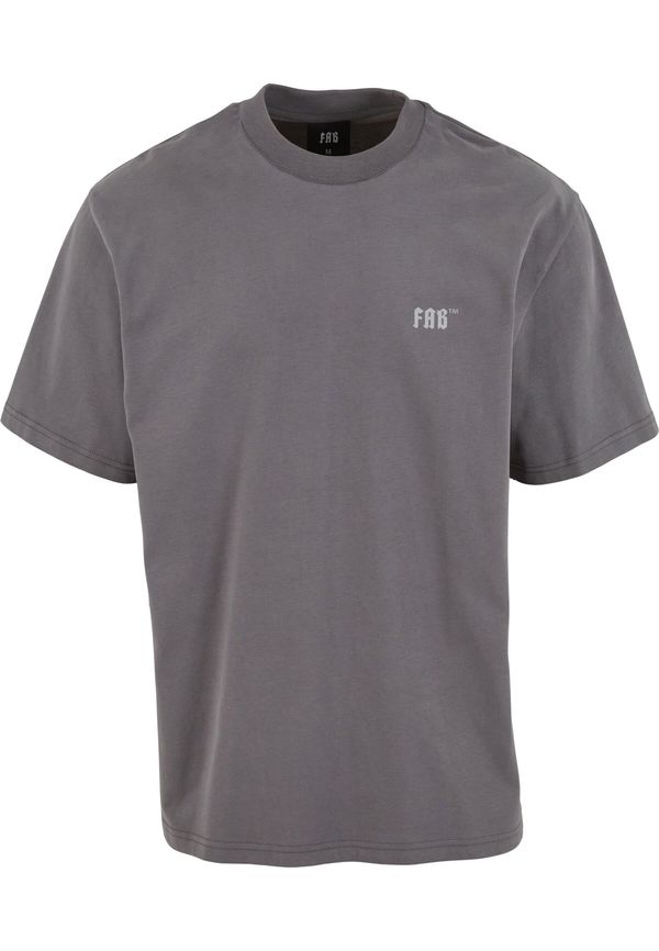 Fast & Bright Fast & Bright Majica 'Justice'  barva blata / temno siva / off-bela