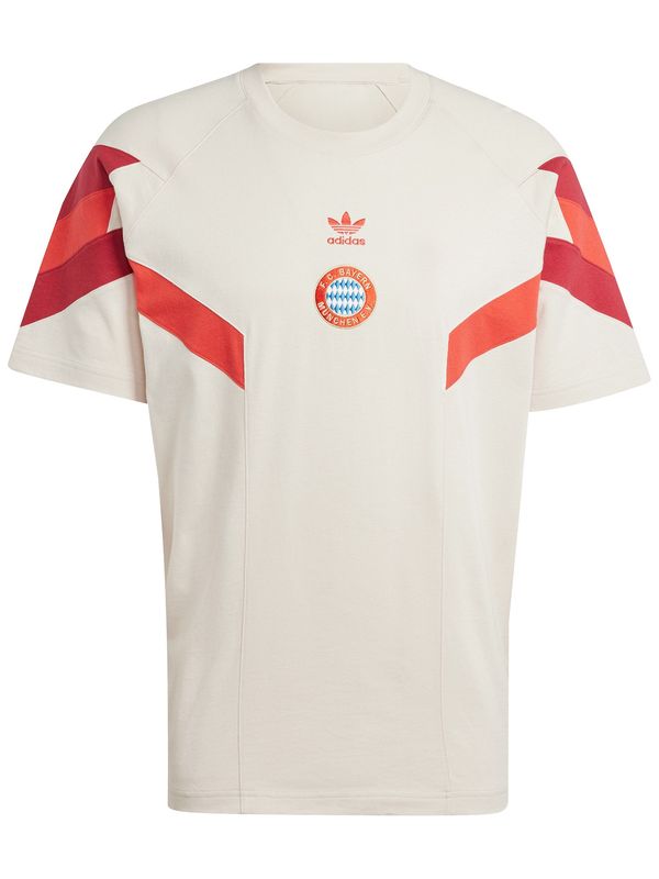 FC BAYERN MÜNCHEN FC BAYERN MÜNCHEN Majica 'FC Bayern Originals'  pesek / modra / oranžna / rdeča