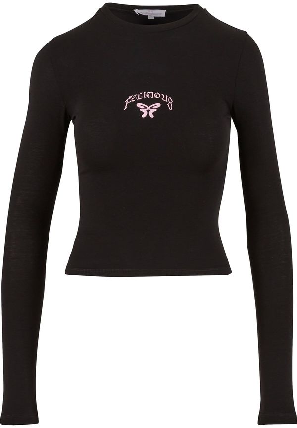 Felicious Felicious Majica  staro roza / črna