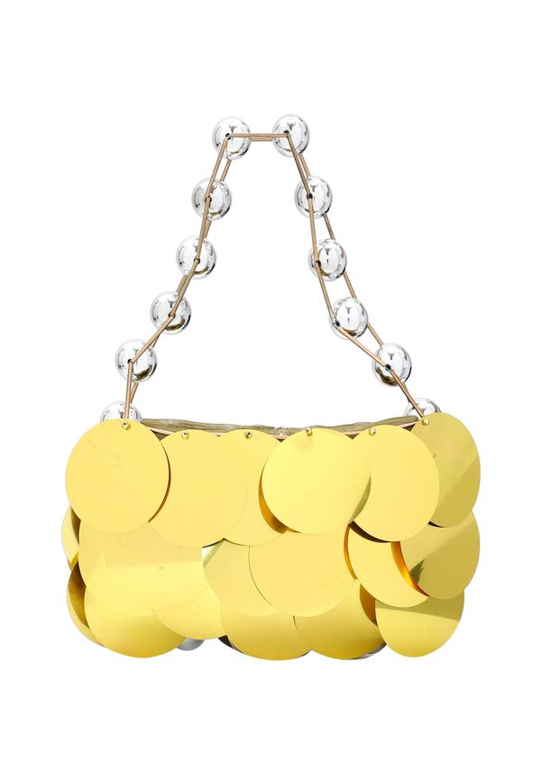 FELIPA FELIPA Ročna torbica  zlato-rumena / srebrna