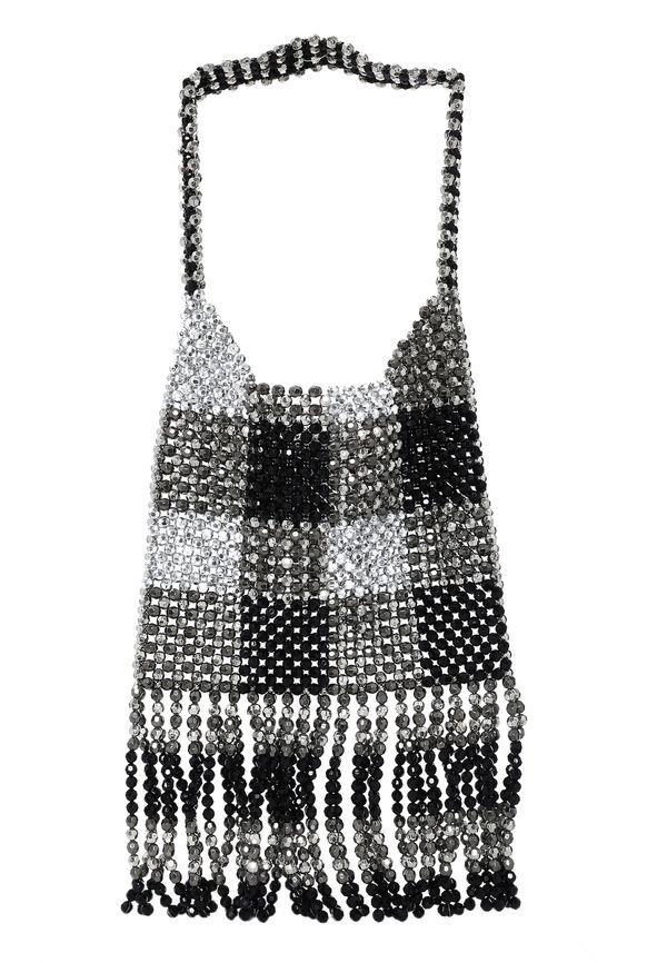 FELIPA FELIPA Torba za čez ramo  siva / srebrna