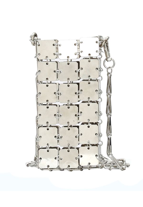 FELIPA FELIPA Torba za čez ramo  srebrna