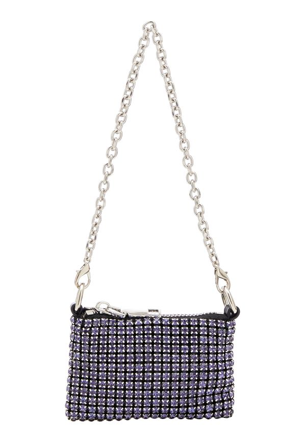 FELIPA FELIPA Torba za čez ramo  vijolično modra / črna / srebrna