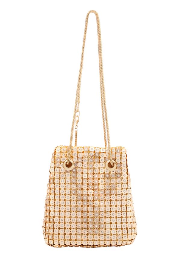 FELIPA FELIPA Vrečasta torba  zlata / srebrna