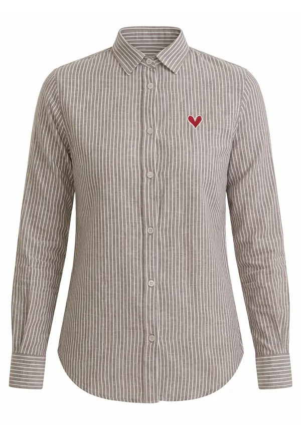 Felix Hardy Felix Hardy Bluza  rjava / rdeča / bela