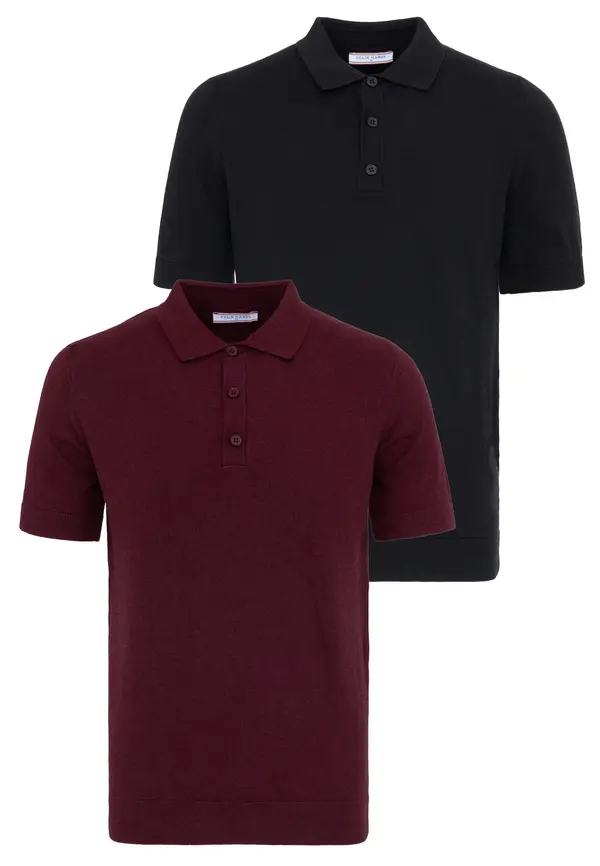 Felix Hardy Felix Hardy Majica  bordo / črna