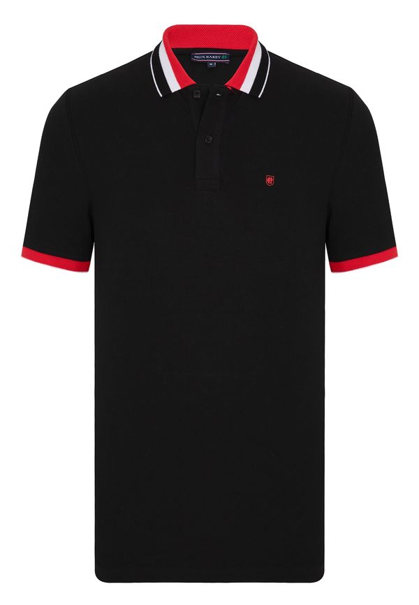 Felix Hardy Felix Hardy Majica  krvavo rdeča / črna / bela