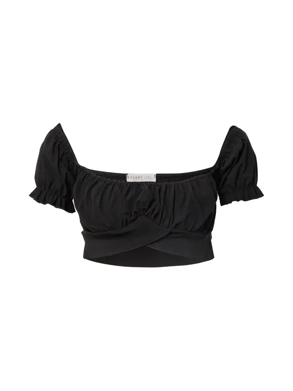 Femme Luxe Femme Luxe Majica 'CHLOE'  črna