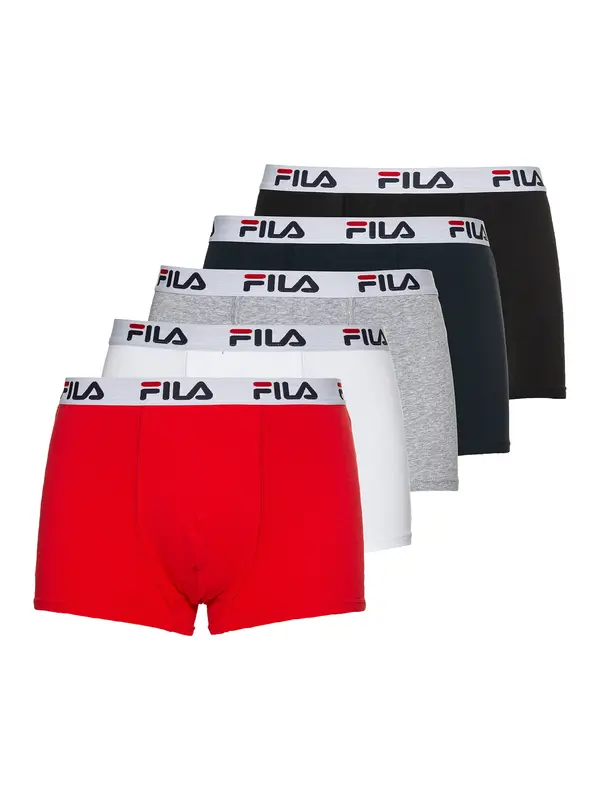 FILA FILA Boksarice  pegasto siva / rdeča / črna / bela
