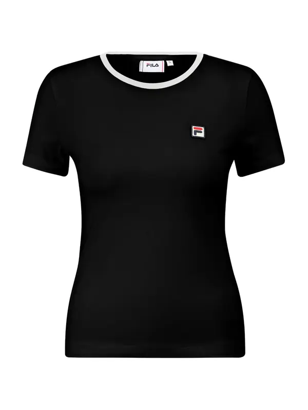 FILA FILA Funkcionalna majica 'LECTOURE'  marine / rdeča / črna / bela