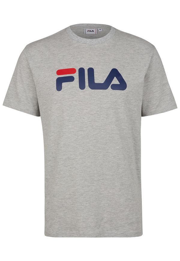 FILA FILA Funkcionalna majica  mornarska / pegasto siva / krvavo rdeča