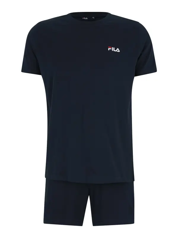 FILA FILA Kratka pižama  marine / rdeča / bela