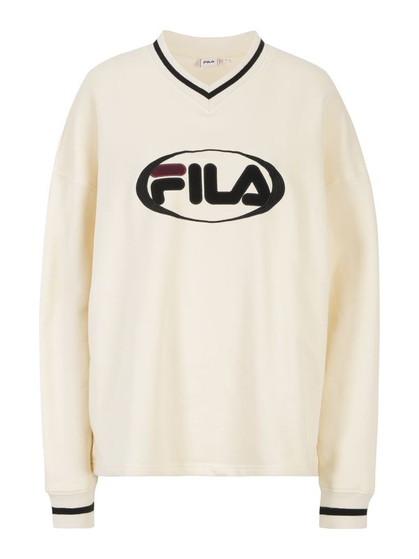 FILA FILA Majica 'LANGERMA'  črna / bela