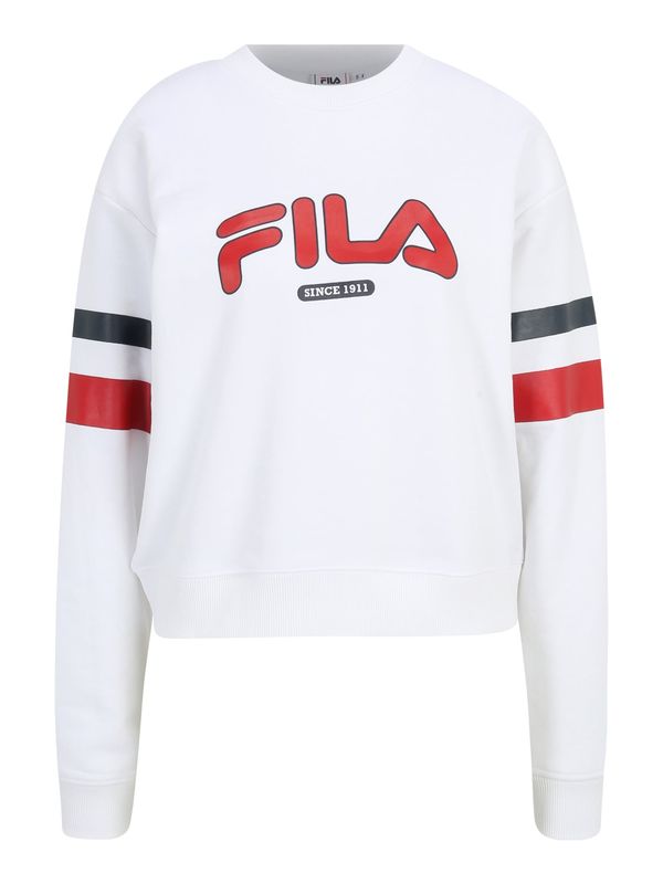 FILA FILA Majica 'LATUR'  mornarska / krvavo rdeča / bela