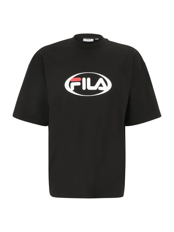 FILA FILA Majica 'LEMOORE'  svetlo rdeča / črna / bela