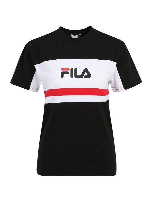 FILA FILA Majica ' LISHUI'  rdeča / črna / bela
