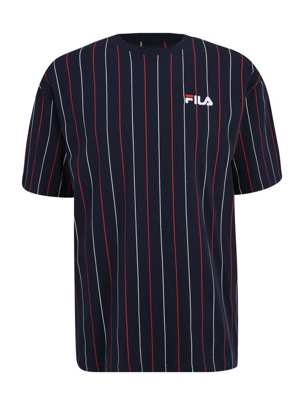 FILA FILA Majica 'LOBITO'  nočno modra / rdeča / črna / bela