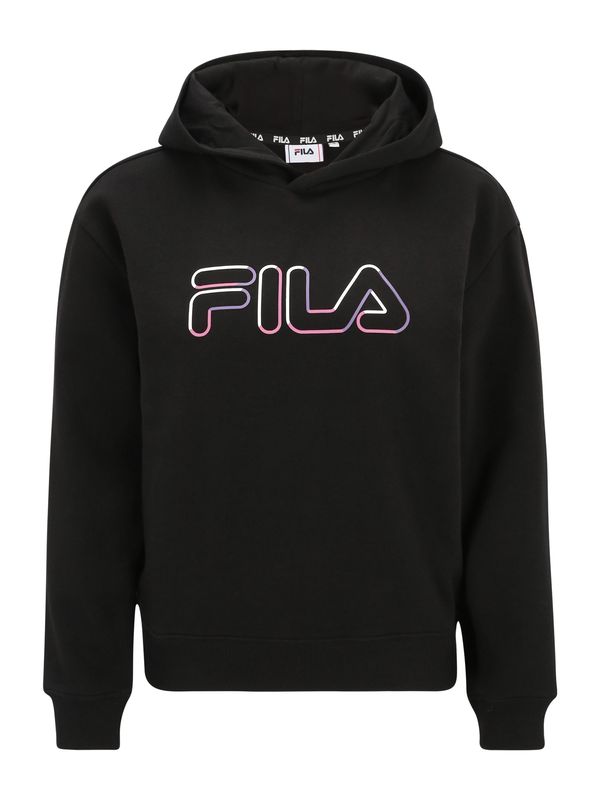 FILA FILA Majica 'LORCA'  sivka / roza / črna / bela