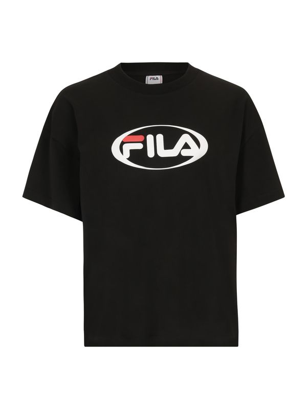 FILA FILA Majica 'LUKA'  rdeča / črna / bela