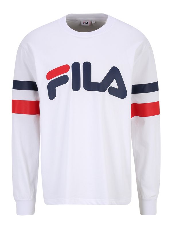 FILA FILA Majica 'LUOHE'  mornarska / rdeča / bela