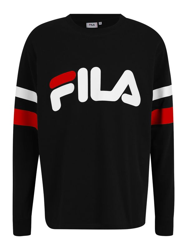 FILA FILA Majica 'LUOHE'  rdeča / črna / bela