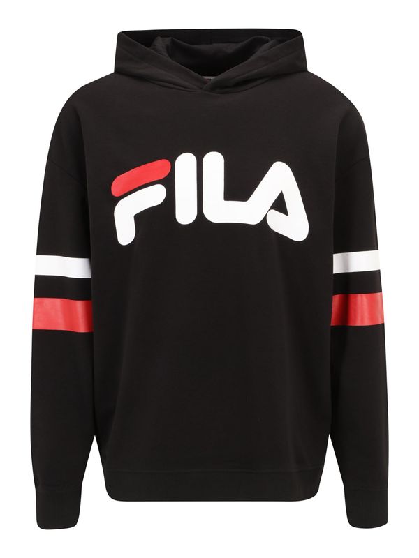 FILA FILA Majica 'LUOHE'  rdeča / črna / bela