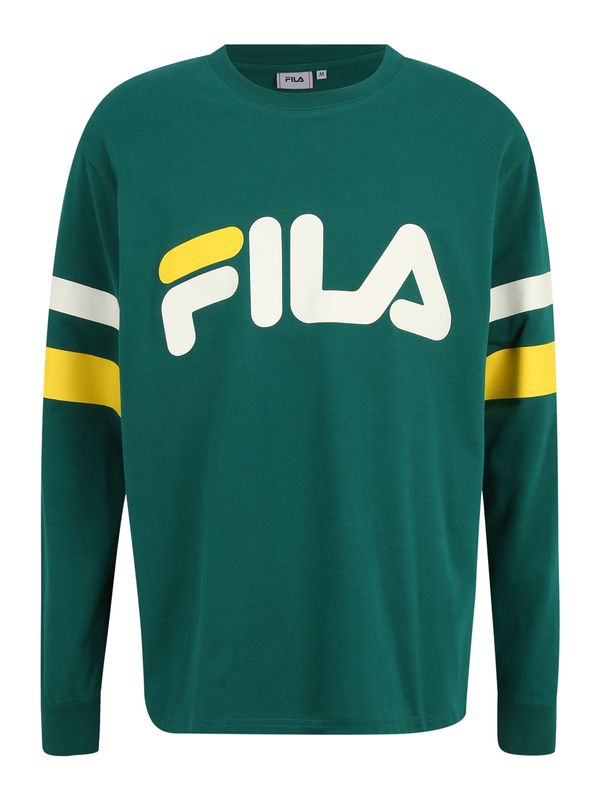 FILA FILA Majica 'LUOHE'  rumena / zelena