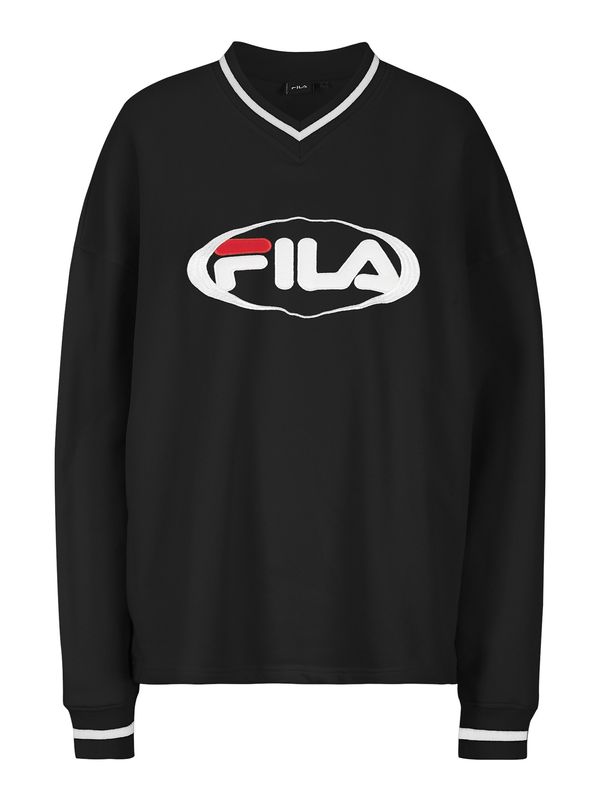 FILA FILA Majica  rdeča / črna / bela