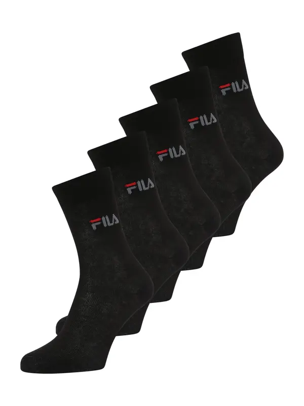 FILA FILA Nogavice  siva / rdeča / črna