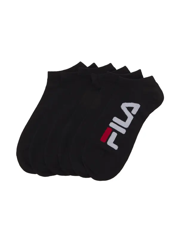 FILA FILA Nogavice  temno rdeča / črna / off-bela