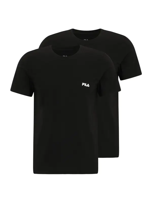 FILA FILA Spodnja majica  črna