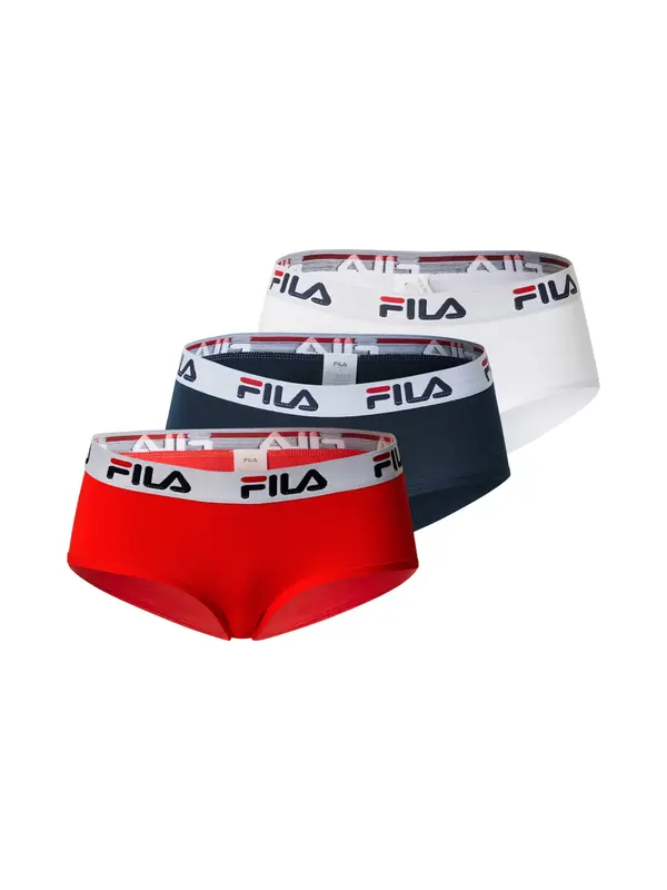 FILA FILA Spodnje hlače  mornarska / rdeča / bela / off-bela