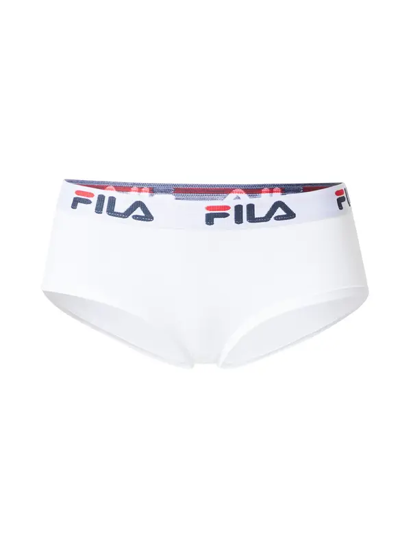 FILA FILA Spodnje hlače  siva / bela