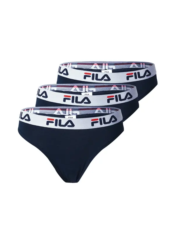FILA FILA Spodnje hlačke  mornarska / rdeča / bela