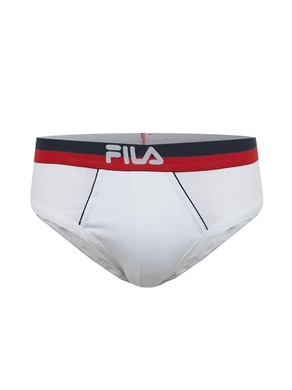 FILA FILA Spodnje hlačke  mornarska / živo rdeča / bela