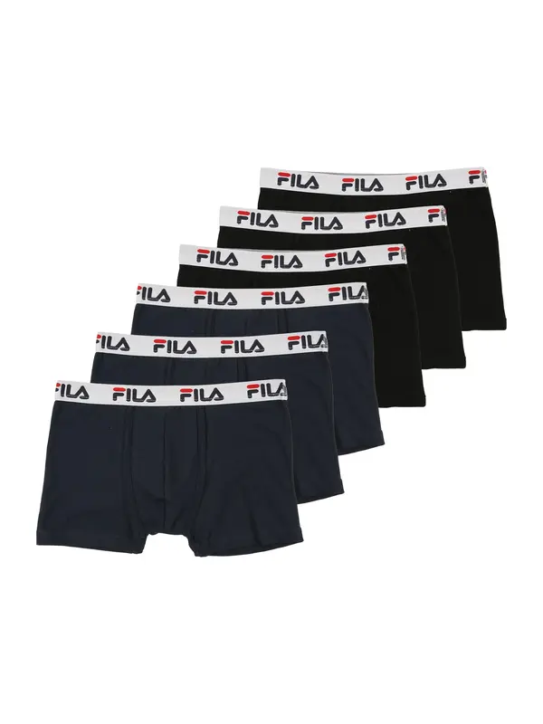 FILA FILA Spodnjice  mornarska / črna / bela