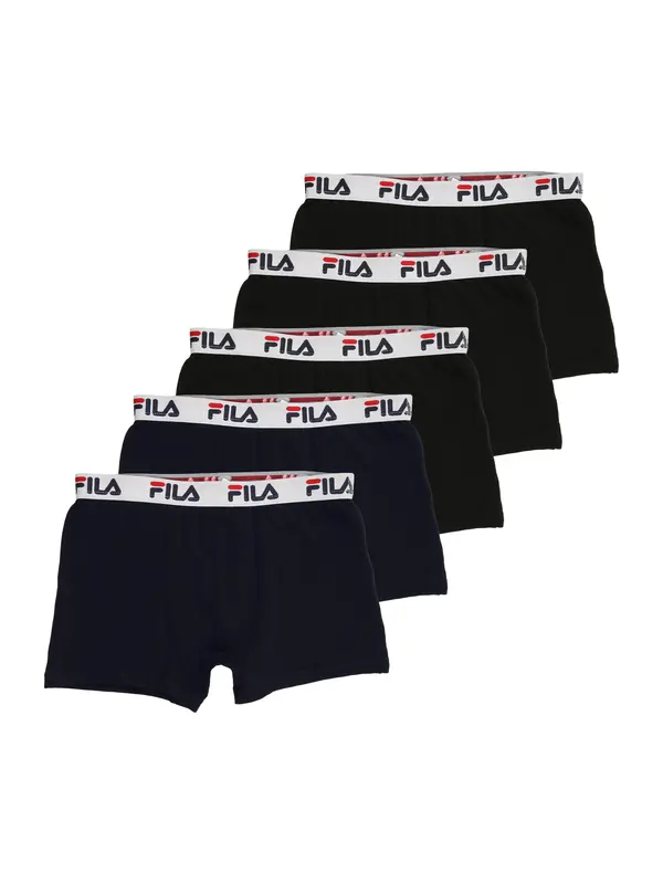 FILA FILA Spodnjice  rdeča / črna / bela