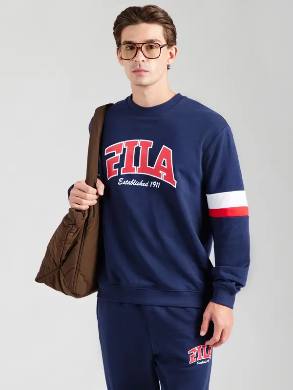FILA FILA Športna majica 'LENDELEDE'  temno modra / rdeča / bela