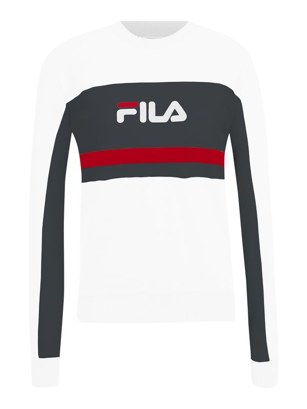 FILA FILA Športna majica 'LISHUI'  antracit / temno rdeča / bela