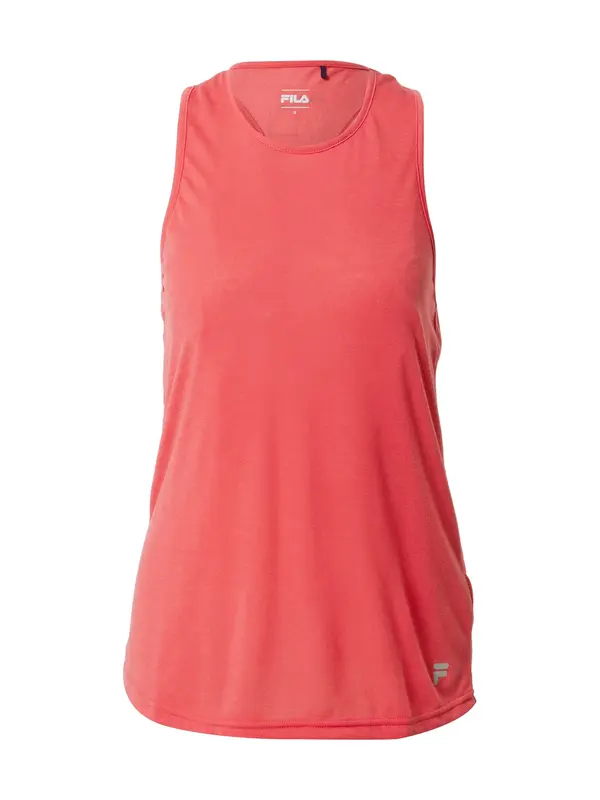 FILA FILA Športni top  korala / srebrna