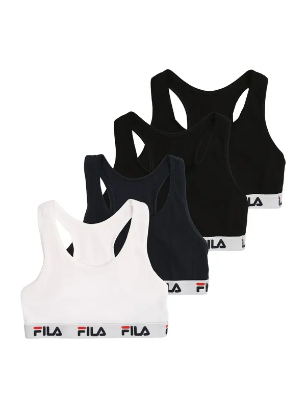 FILA FILA Top  črna / bela