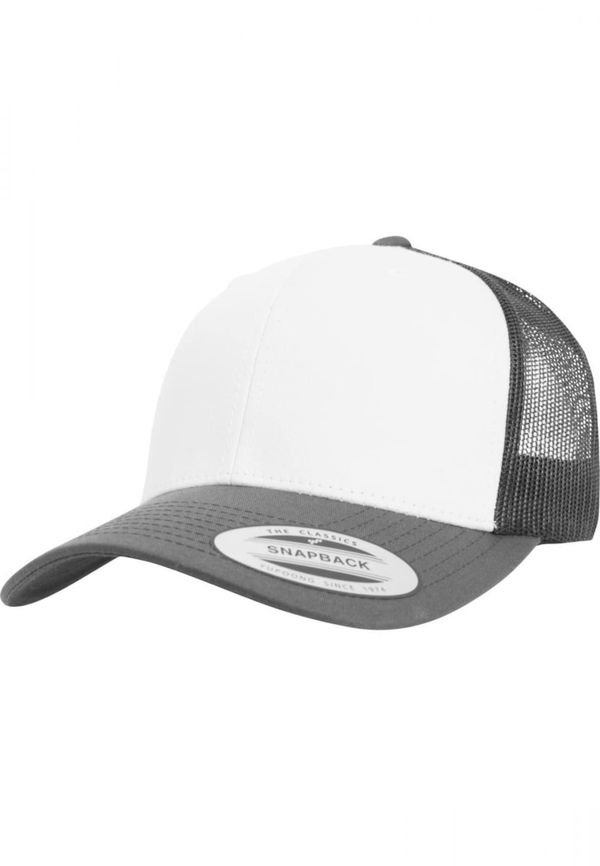 Flexfit Flexfit Kapa 'Retro Trucker'  temno siva / bela