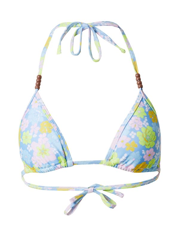 florence by mills exclusive for ABOUT YOU florence by mills exclusive for ABOUT YOU Bikini zgornji del 'Crystal Waters'  svetlo modra / svetlo zelena / roza