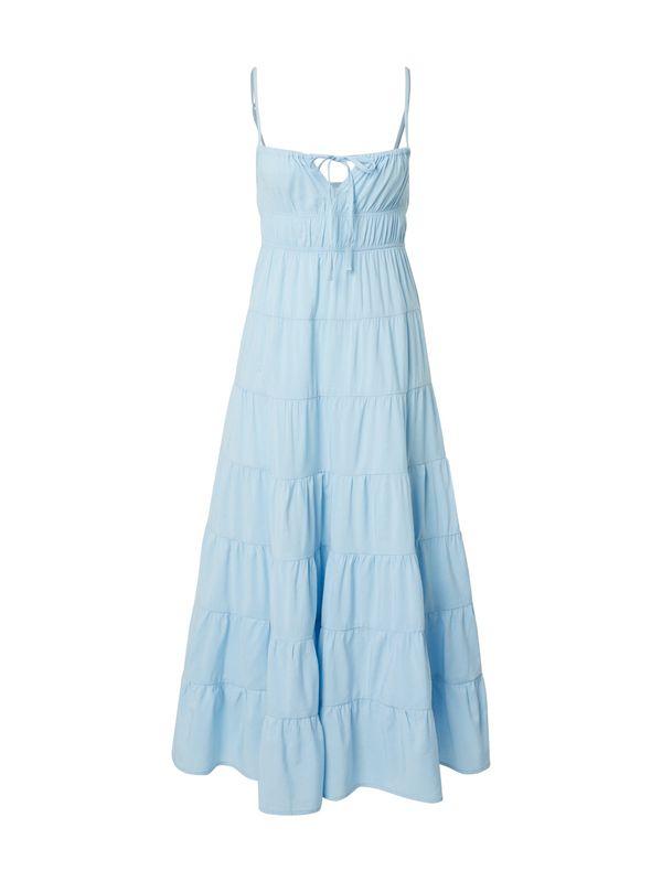 florence by mills exclusive for ABOUT YOU florence by mills exclusive for ABOUT YOU Poletna obleka 'Monstera'  pastelno modra