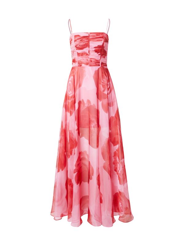 Forever New Forever New Večerna obleka 'Brandy'  roza / rdeča / krvavo rdeča