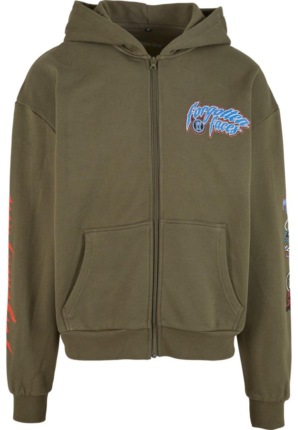 Forgotten Faces Forgotten Faces Jopa na zadrgo 'Courage Defines'  modra / oliva / oranžna / bela