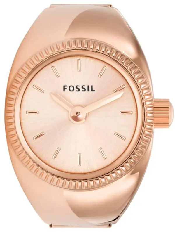 FOSSIL FOSSIL Analogna ura  rožnato zlata