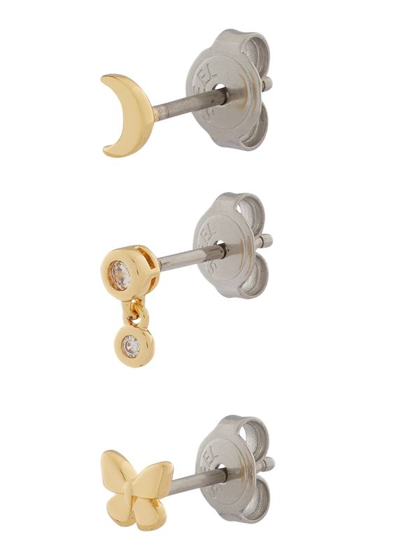 FOSSIL FOSSIL Uhani  zlata / srebrna