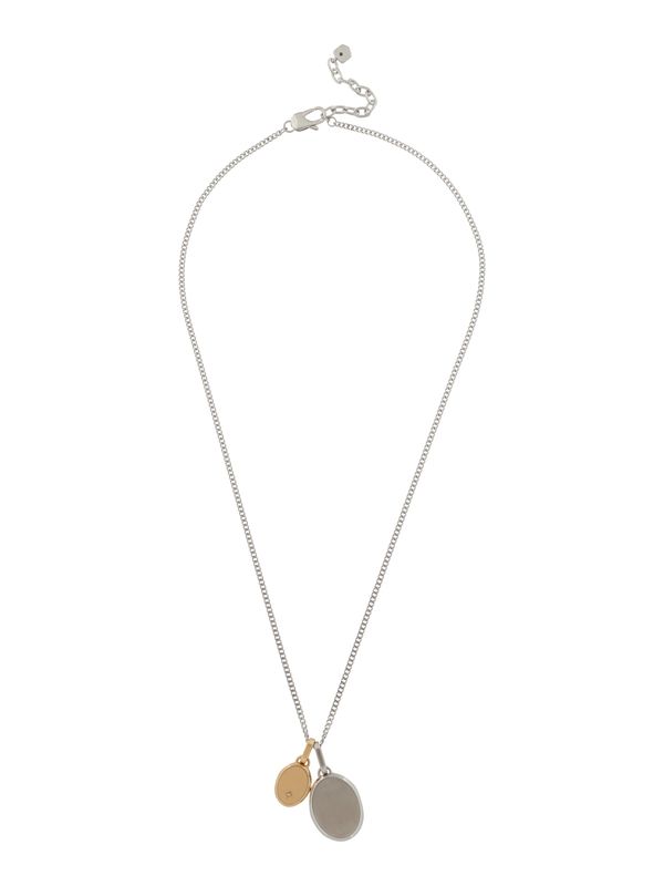 FOSSIL FOSSIL Verižica 'DREW'  zlata / srebrna